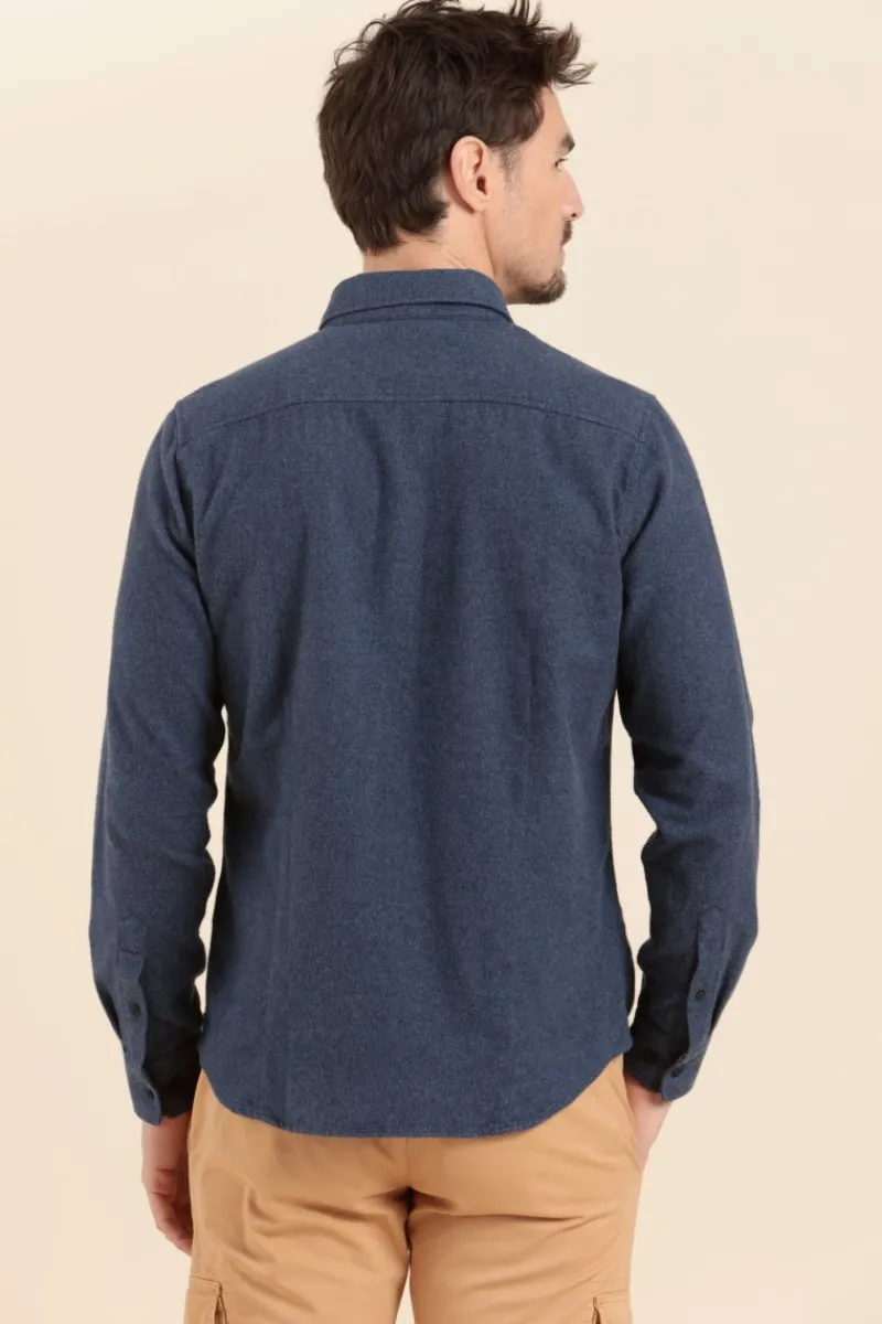 Best chemise CARGUE en flanelle de coton Homme Chemises