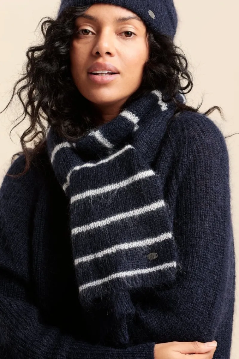 Flash Sale echarpe rayée Femme Écharpes
