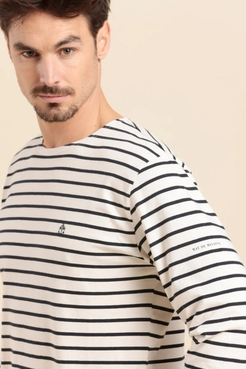 Shop marinière en coton léger bio VENTOUEST Homme Marinières, Tshirts