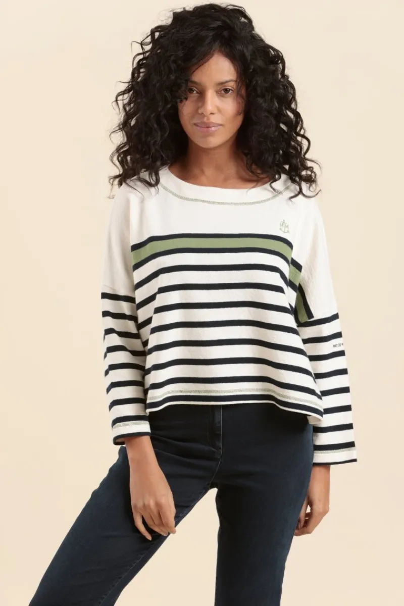 Outlet marinière oversize MAKI Femme Marinières