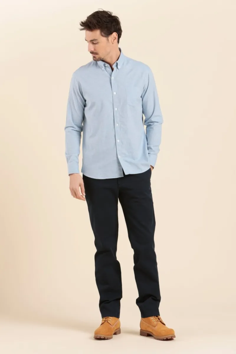Cheap Pantalon chino TRANSAT en coton Homme Pantalons, Jeans