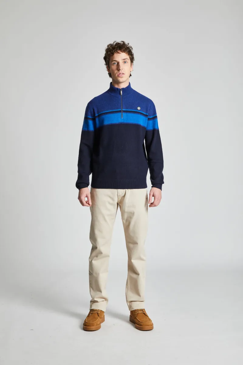 Shop Pull camionneur zippé TRECK Homme Pulls, Cardigans