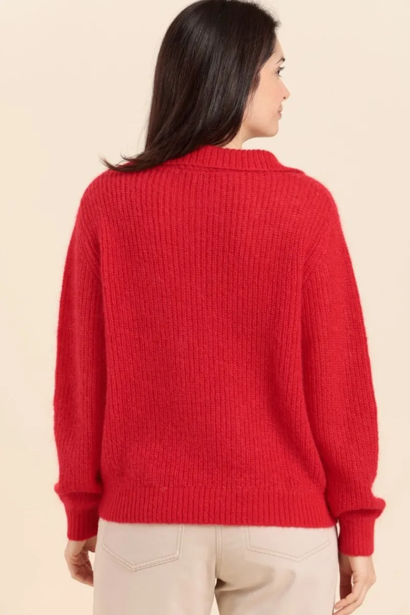 Sale pull col vareuse TANOR Femme Vareuses | Pulls, Cardigans