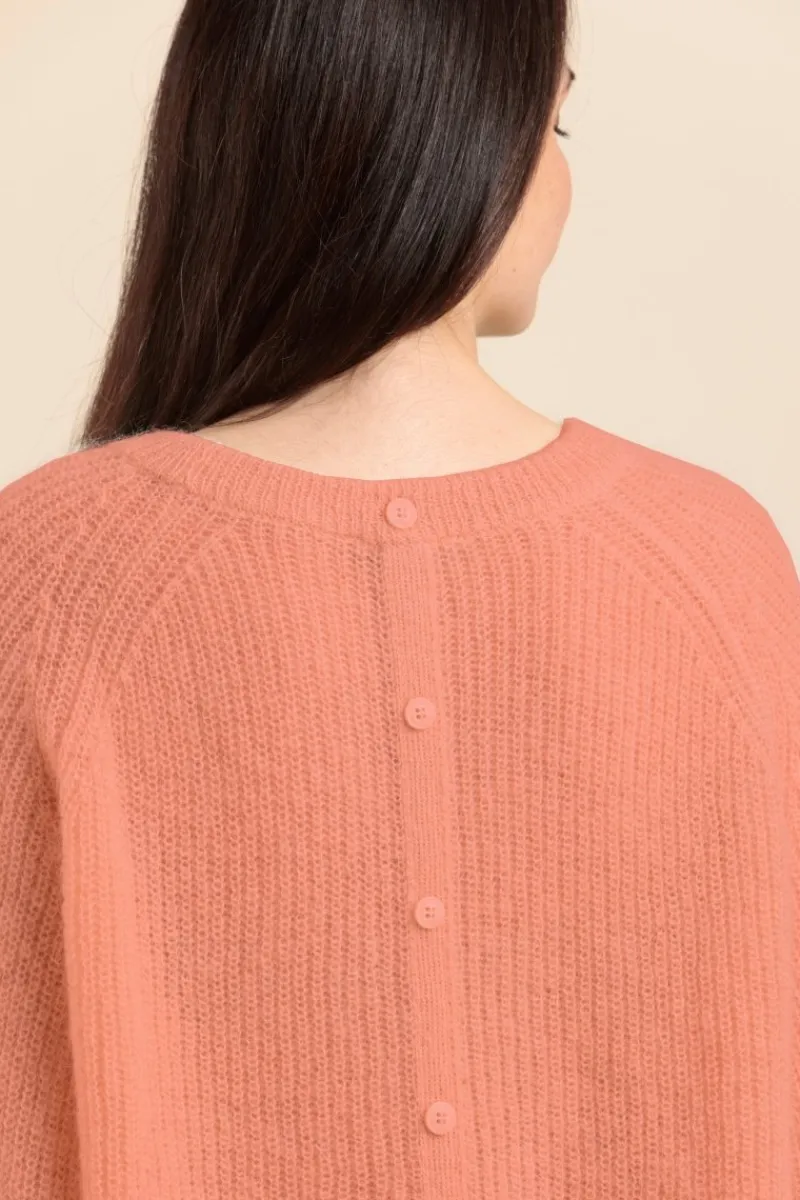 Cheap pull TOPAZO avec dos boutonné Femme Pulls, Cardigans