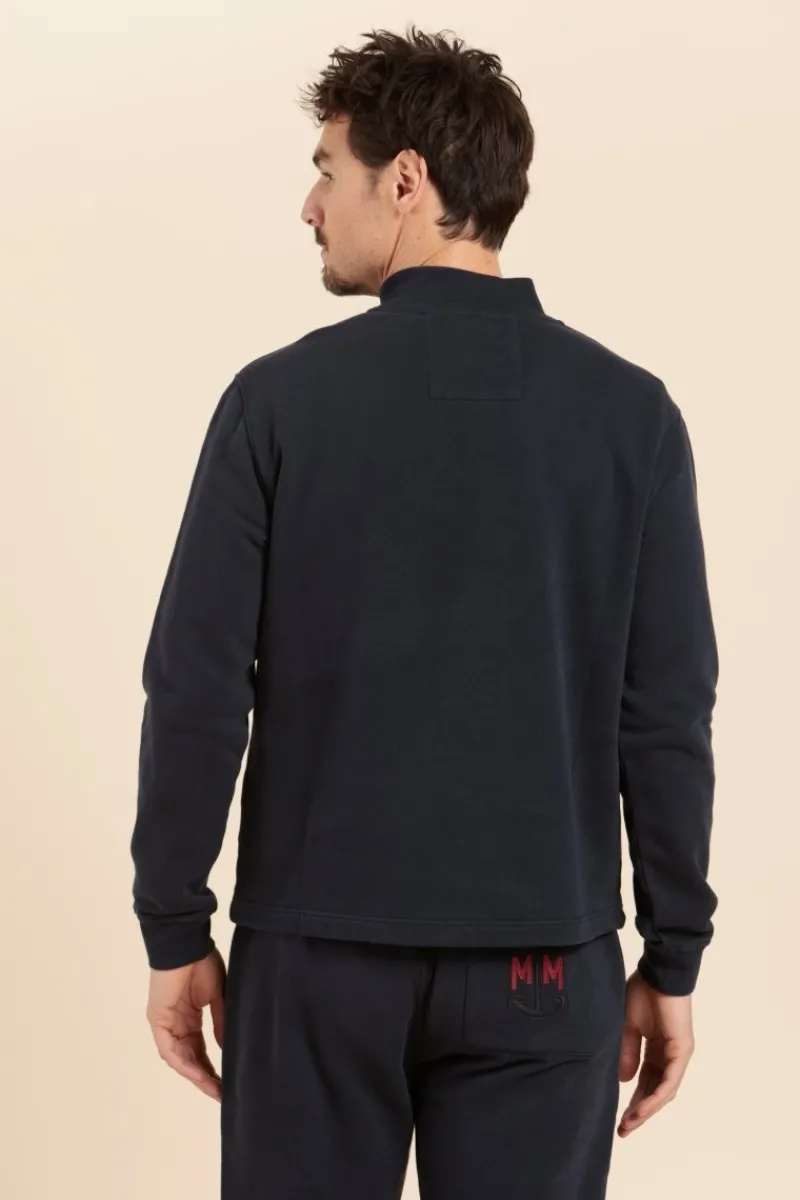 Store sweat MAICK col zippé camionneur Homme Sweats
